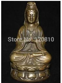 

Tibetan Buddhist Goddess of Mercy statue on copper goddess Details