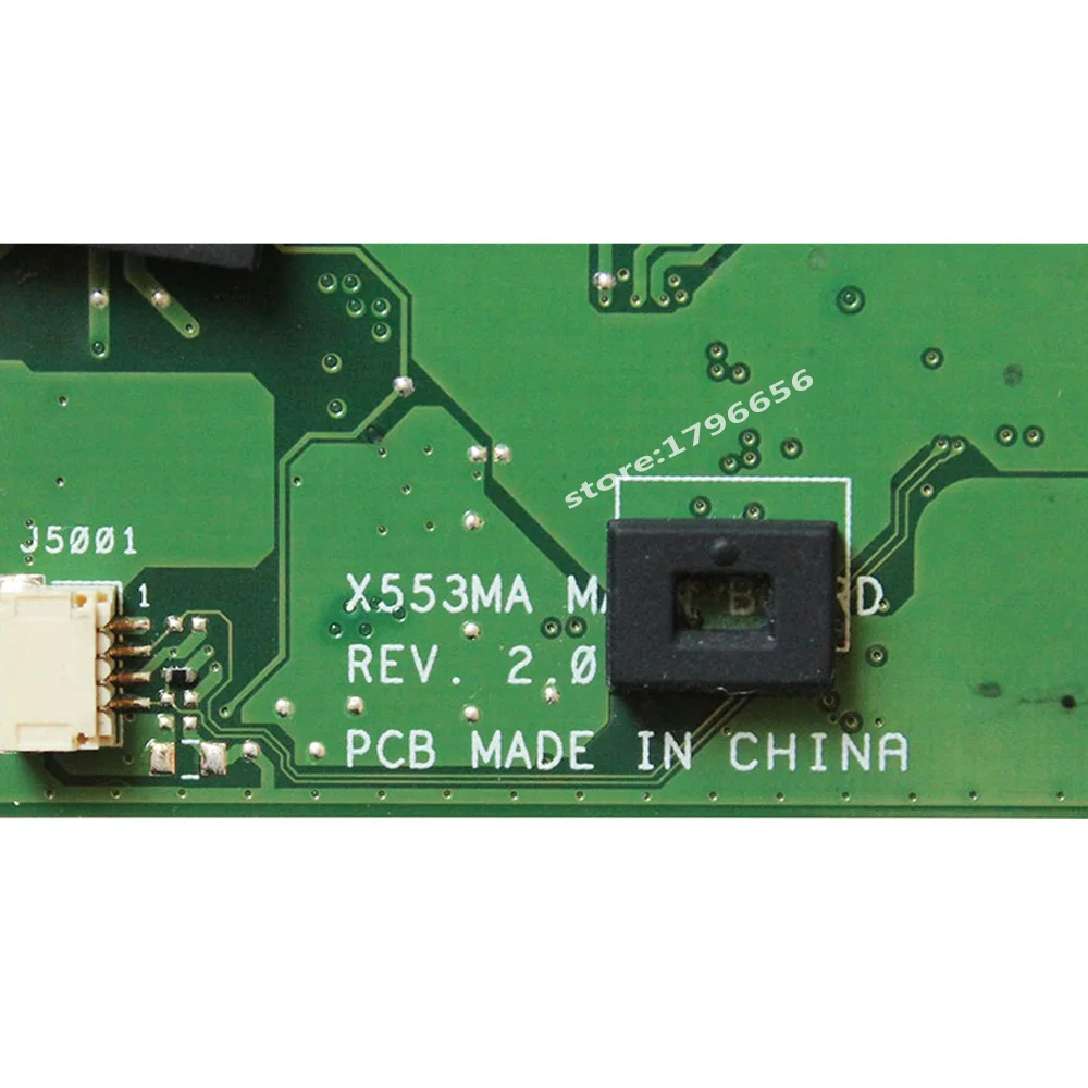 NEW X553MA Laptop motherboard REV2.0 N3530/3540 CPU For Asus X553MA x503m f553ma f553m Test mainboard X553MA motherboard test ok