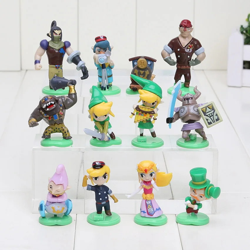 

12pcs/lot 4-6cm Beautiful Furuta Choco Egg LINK Figure Loose Part Good For Kids