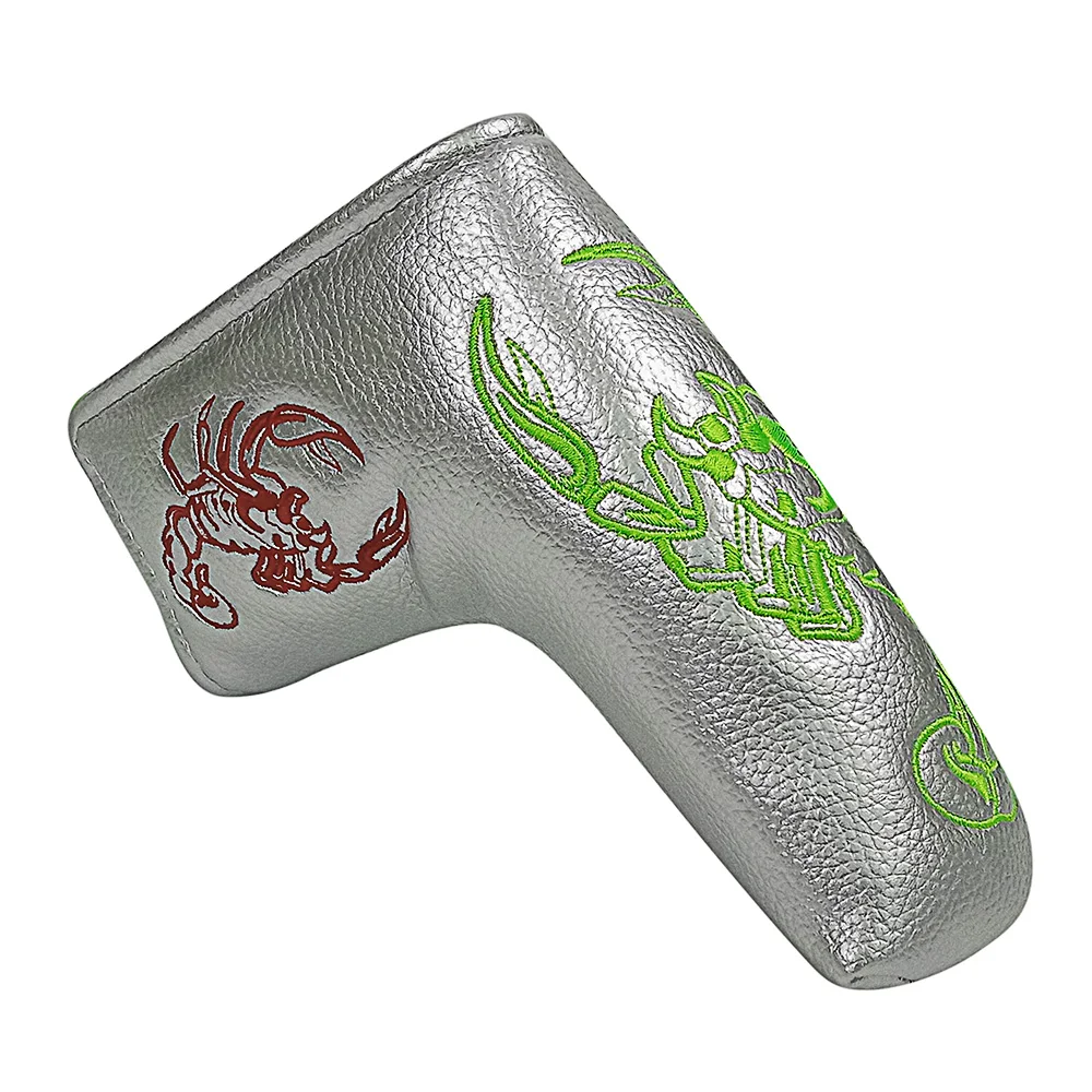 Scorpion Embroidery Golf Club Headcover for Blade Personality Pattern Golf Putter Protector 4Colors7