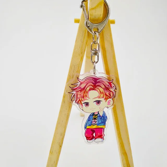 7 Styles Acrylic Keychain Anime BTS RM Kim Seok Jin SUGA Jimin j hope
