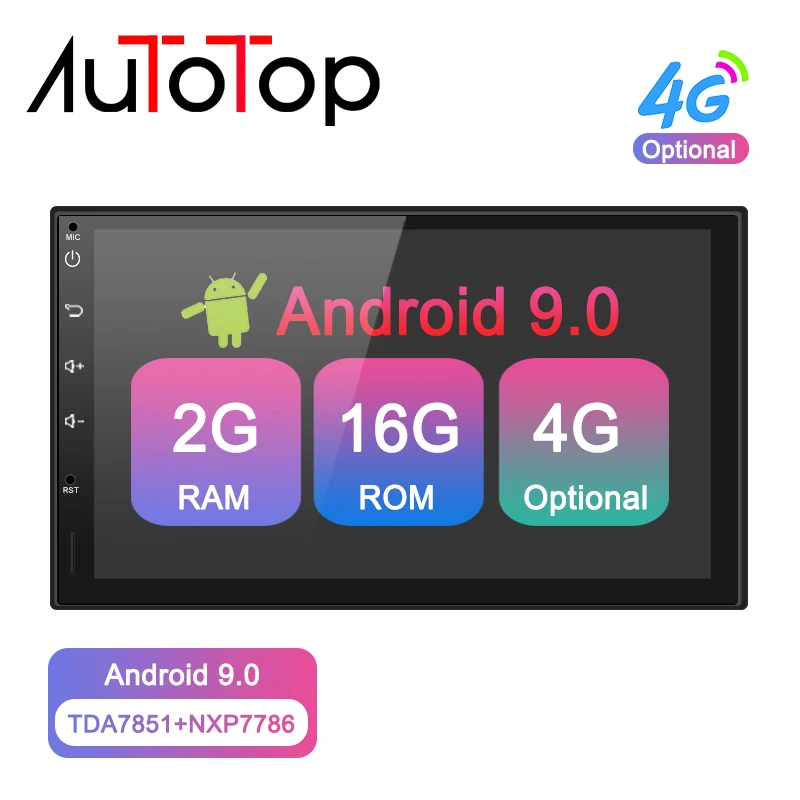Sale AUTOTOP 7" 2 din android 9.0 Car Multimedia Player for Hyundai,Mazda,Toyota,Suzuki with Bluetooth Radio RDS 4G Wifi,SWC,No DVD 0 Sale AUTOTOP 7" 2 din android 9.0 Car Multimedia Player for Hyundai,Mazda,Toyota,Suzuki with Bluetooth Radio RDS 4G Wifi,SWC,No DVD 0
