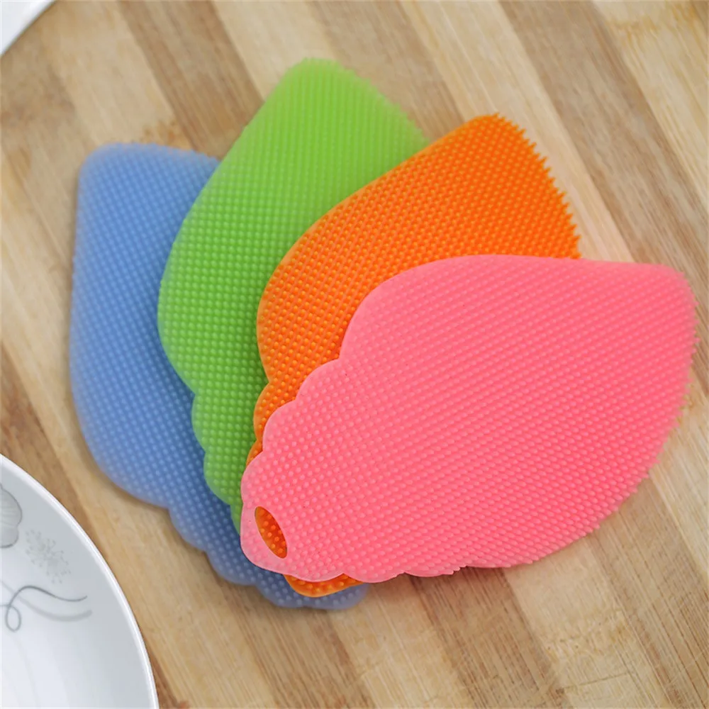 

FS5 Hot Multipurpose Antibacterial Silicone Smart Sponge Cleaning Dish Kitchen Tool oct27
