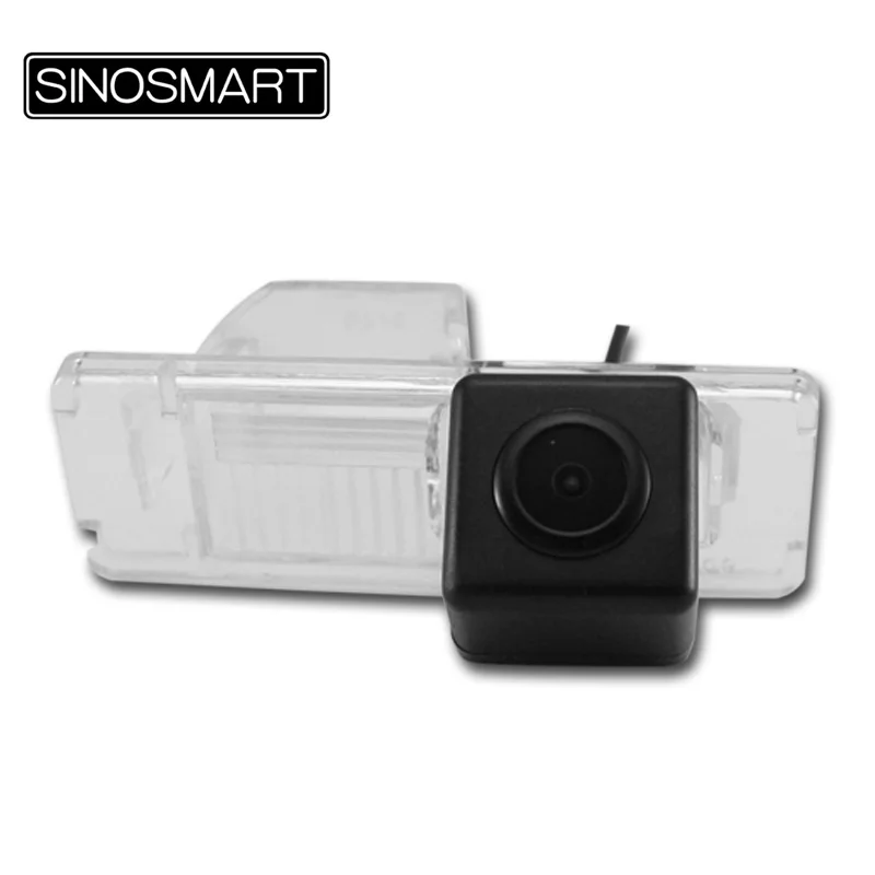 

SINOSMART In Stock HD Car Rearview Parking Camera for Citroen C4 C5 Easy Installation in Number Plate Lamp Hole