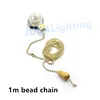 Interruptor del ventilador de techo, cable de cadena de tracción, 3 velocidades, 3 niveles de control, interruptor de cremallera con cuentas, cadena para aficionados, accesorios de iluminación DIY ► Foto 2/6