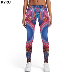 KYKU Galaxy Леггинсы с космосом женские Psychedelic спортивные красочные брюки абстрактные леггинсы Harajuku 3d принт женские s Леггинсы Брюки