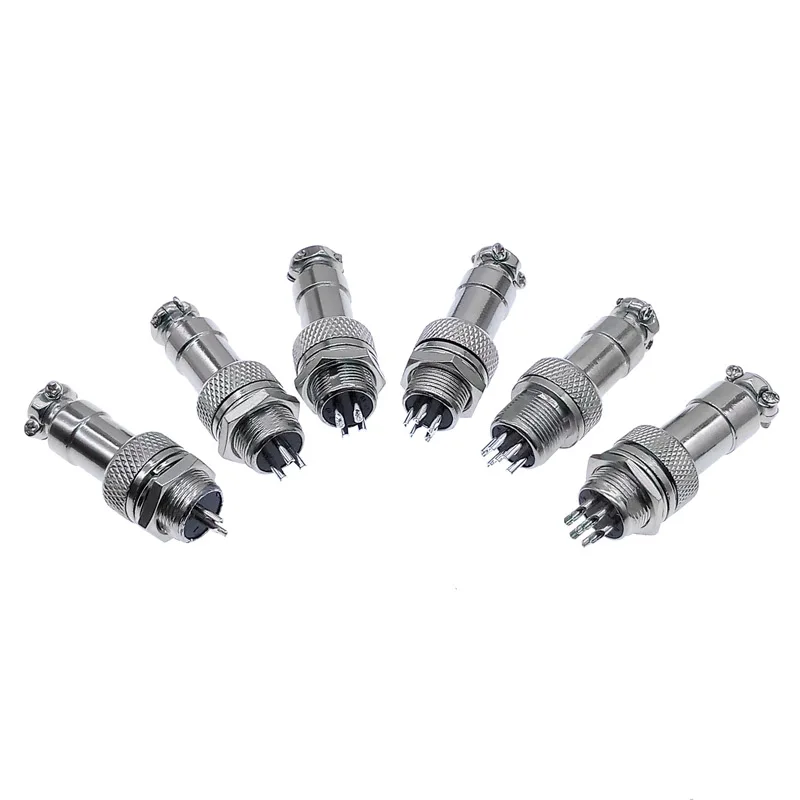 GX12 12 мм разъем 2pin 3Pin 4Pin 5Pin 6Pin 7Pin 5A 125v|connector socket|socket connectorplug socket connector |