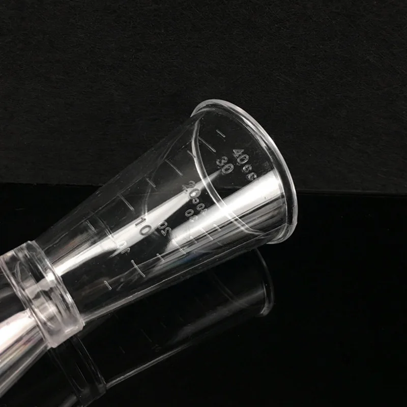 Прозрачная термостойкая чашка для коктейлей XHC88 с двойной головкой|Мерные чашки