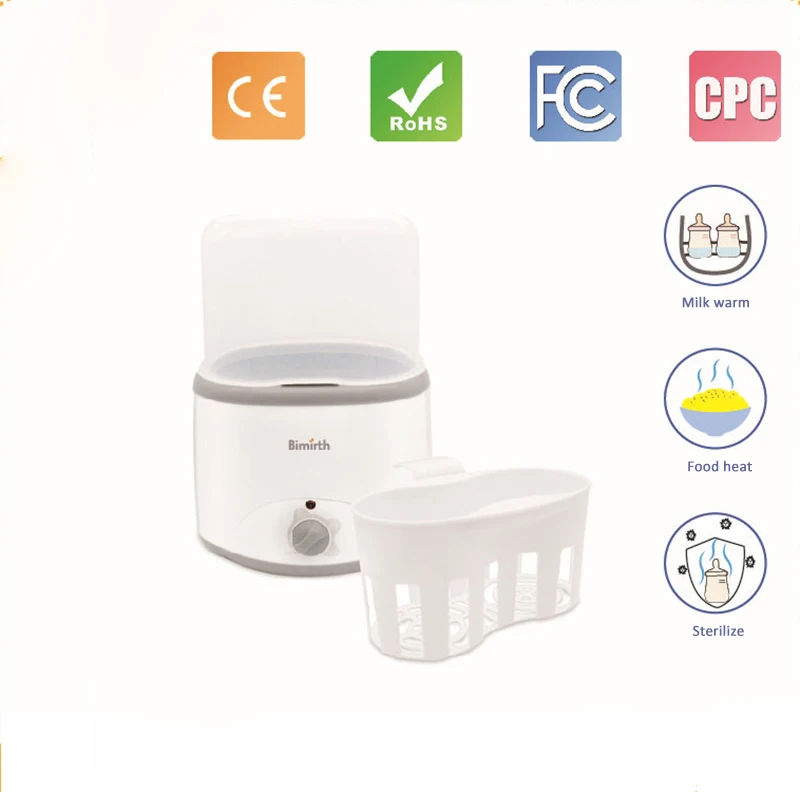

Baby Bottle Warmer,Baby Bottle Sterilizer,Food Heater Smart Thermostat Warmer Precise Temperature Control,Double Bottles Design
