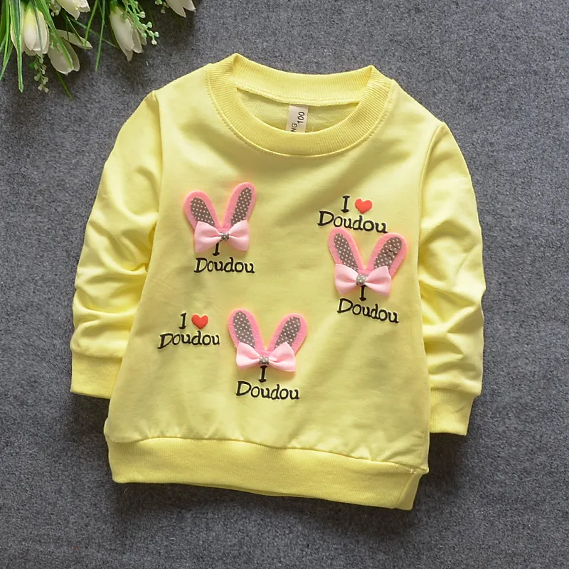

(1piece /lot) 100% cotton 2016 yellow bow baby girl jacket 1-3 year old