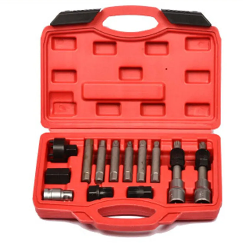 

G1 13pcs Alternator Freewheel Pulley Puller Removal Of Alternator Removal Tools
