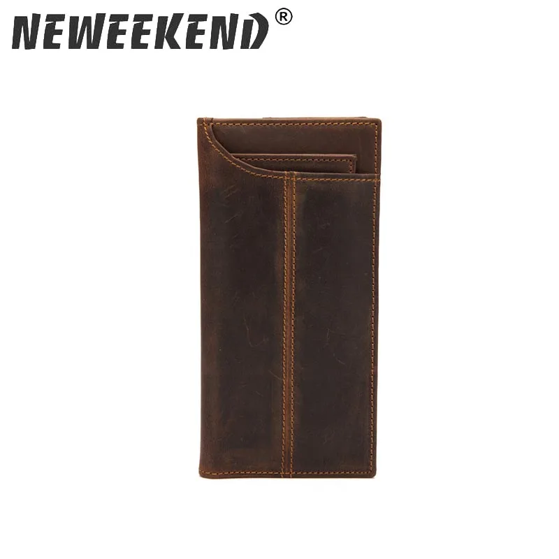 Real Leather Wallet Men Organizer Vintage Cowhide Short Purse With Coin Pocket