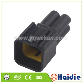 

Free shipping 5sets 4pin auto plastic 2.3mm series waterproof electrical black connector