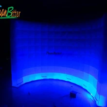Надувной фонарь фон фото стенка рекламная стена, светодиодный надувная стена