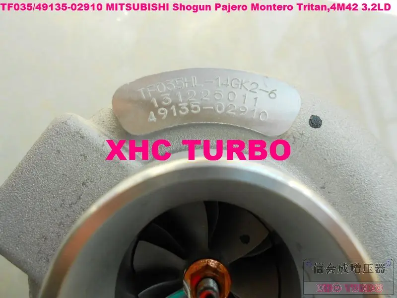 TF035HL-14GK2-6/49135-02910 турбокомпрессор турбо для mitsubishi Shogun Pajero Montero Tritan 4M42 3.2LD 170HP
