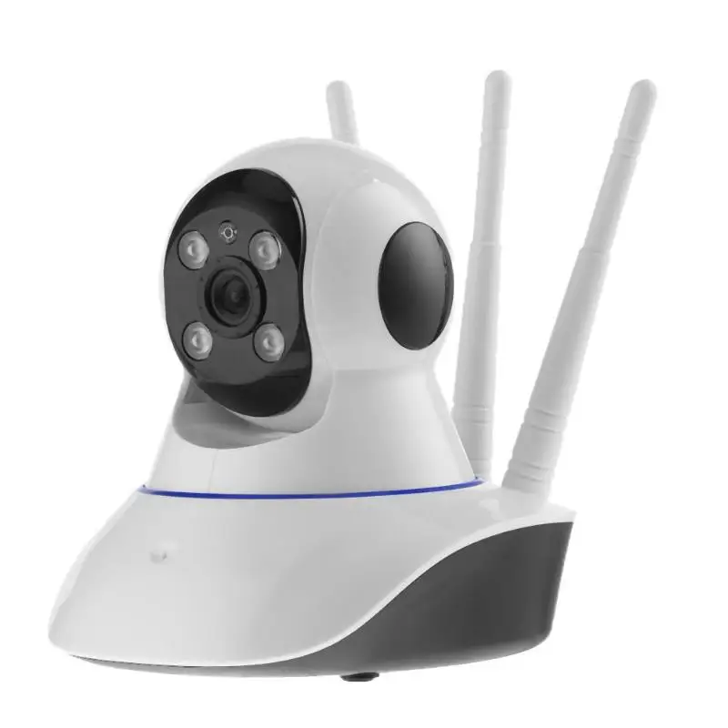 

Wireless Wifi 1080P 2.0MP IP Camera 4LED Three Antenna Two Way Audio Pan Tilt Network Security Night Vison Motion Dection Webcam