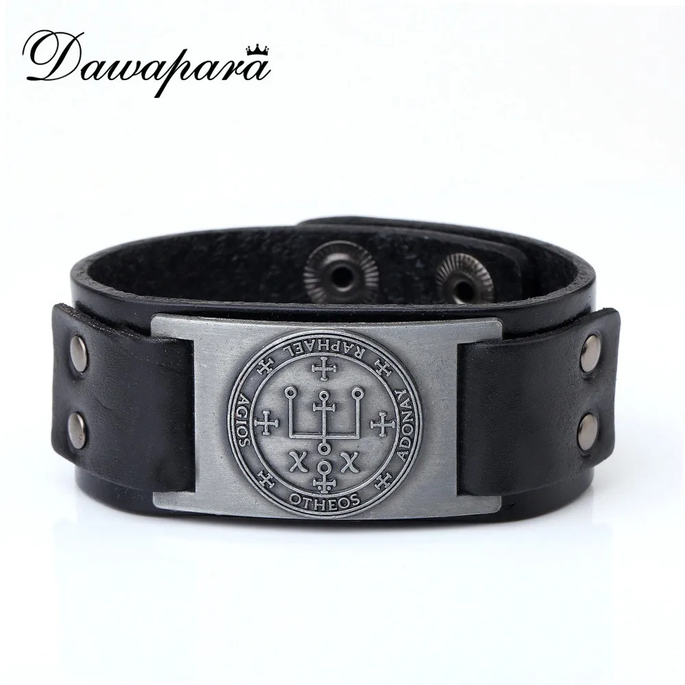 Dawapara Wicca талисман в готическом стиле сигил архангел Рафаил Enochian амулет Ангел Для