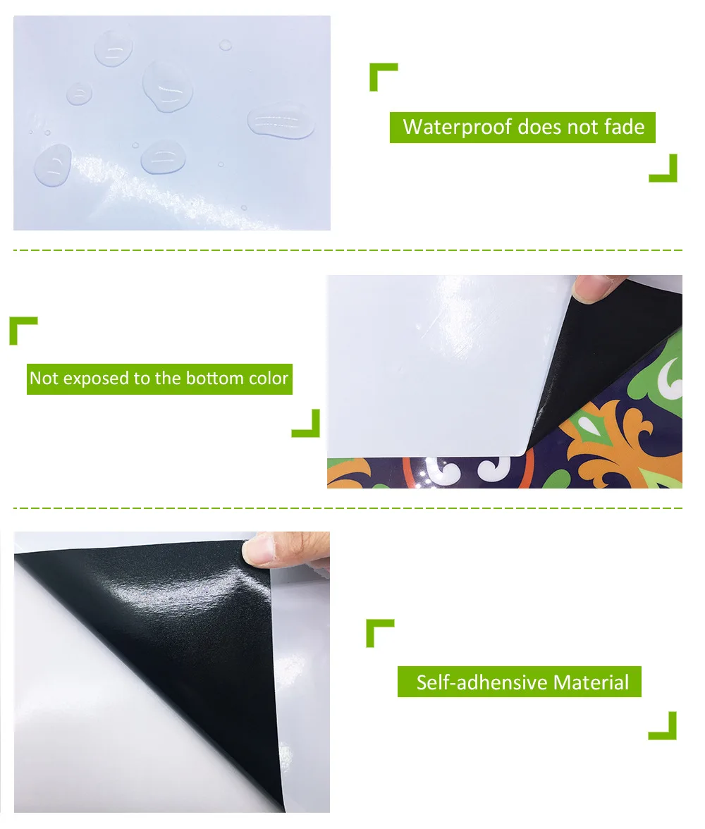 Утолщенные износостойкие пластиковые напольные наклейки ПВХ пол самоклеющиеся кожаные домашние водонепроницаемые наклейки EWF011