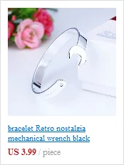 Браслет ретро ностальгия механический гаечный ключ черный браслет мужской раздел браслет металлический браслет для мужчин и wo мужчин