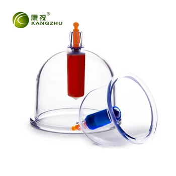 

Kang Zhu Vacuum Cupping Cans Small Medium Large Suction Cup Single Model Massage Jars Pumping Vacuum Tank Joint Cans