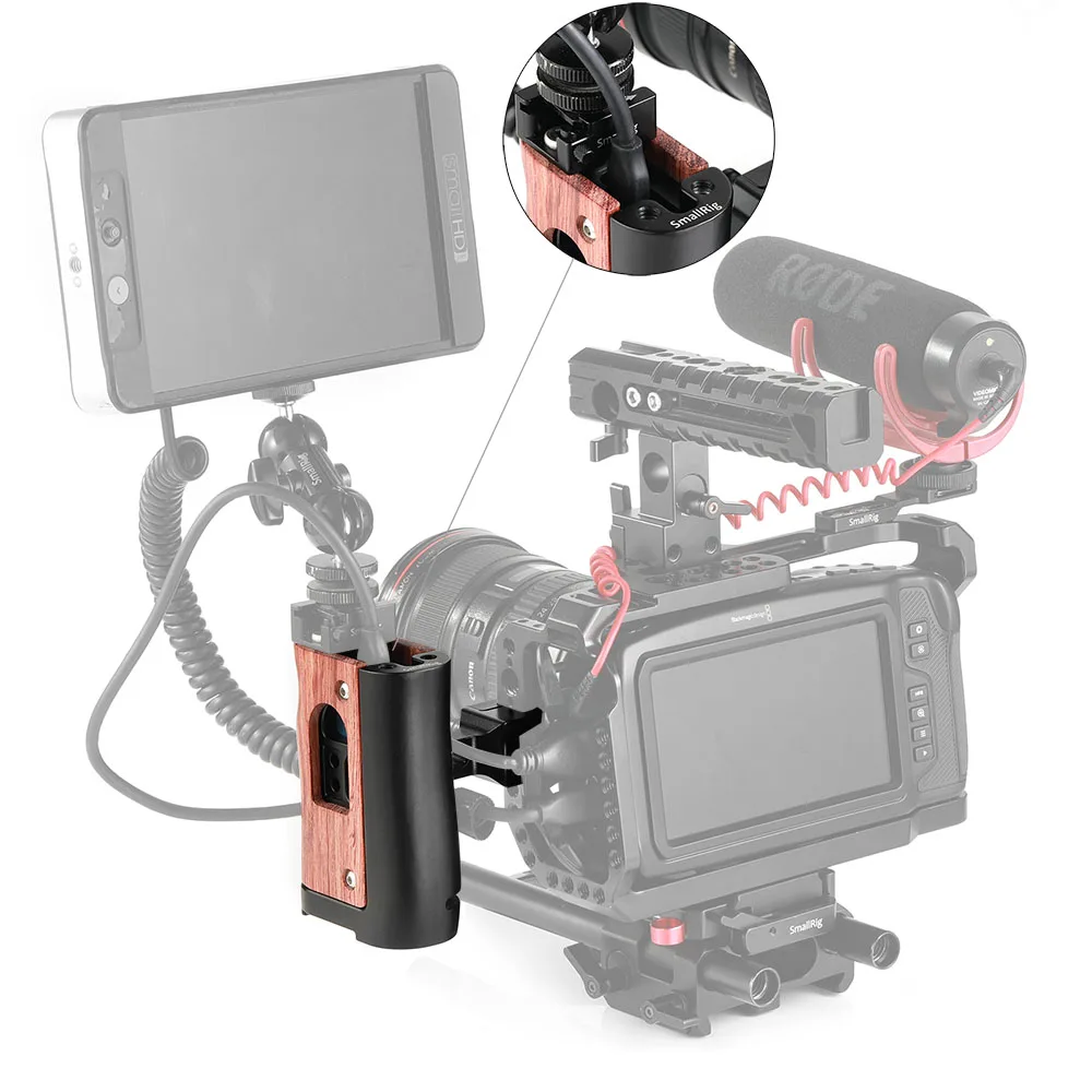  SmallRig for Blackmagic Design Pocket Cinema Camera 4K DSLR Camera NATO Handle for BMPCC 4K BMPCC 6