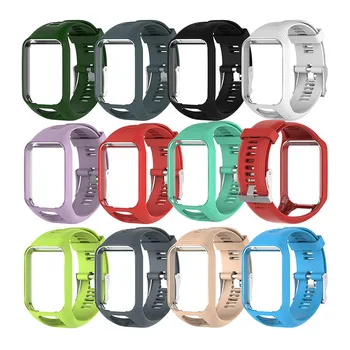 

Silicone Replacement Watchband Strap Wrist Band for TomTom Runner 2 3 Watch GDeals