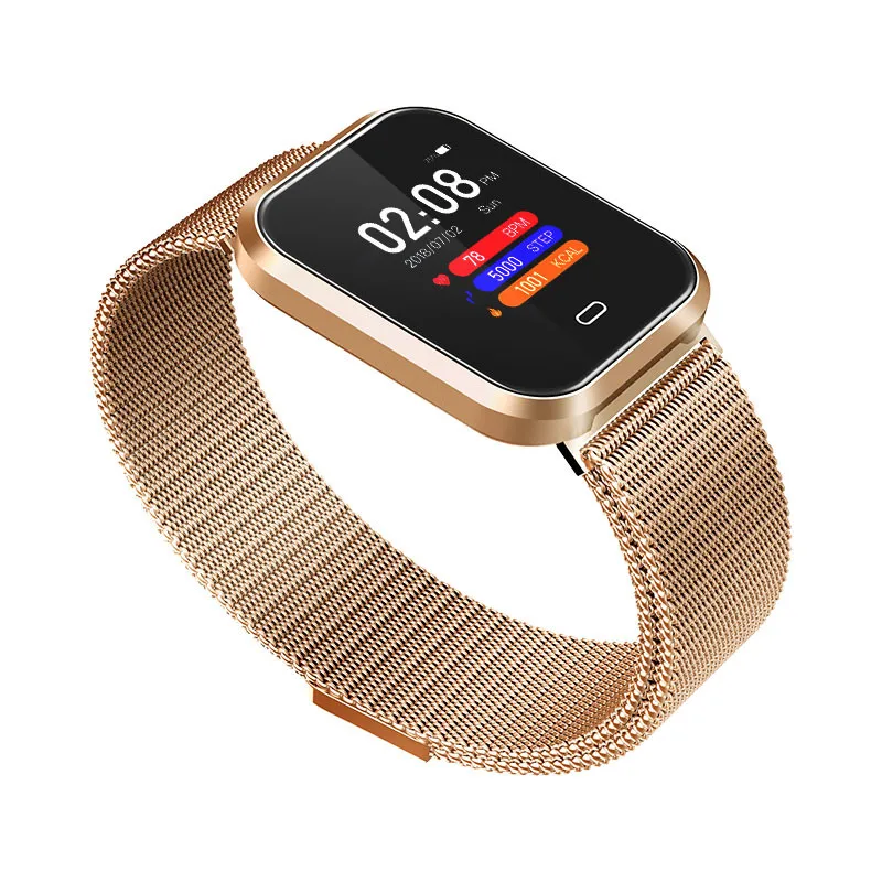 

RAVI CD16 Tempered glass Smart Watch Blood Pressure Heart Rate Monitor Sports Activity Tracker Smartwatch for Android Iphone 6 7