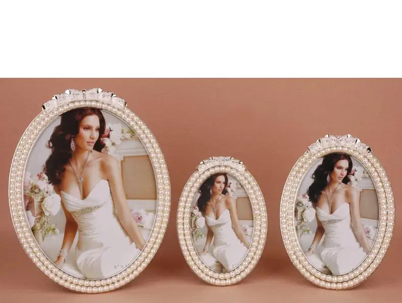 

Marriage decoration romantic pearl gift photo frame swing sets 6 7 10 combination photo frame