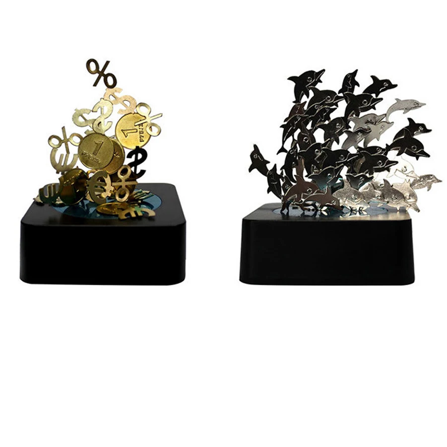 

Magnetic Sculpture Decompression Ball Vent Ball Desk Decoration Educational Toys Creative Gift