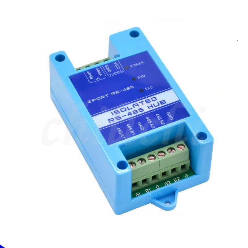 

485 repeaters photoelectric isolation industrial RS485 hubs, 2 signal amplifiers, anti-interference and lightning protection