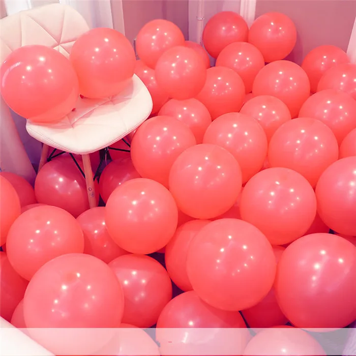10 шт 12 дюймов 5 дюймов Макарон Фиолетовый Красный латексный шар воздушный шар надувной Свадебный шар детский день рождения декоративный воздушный шар - Цвет: Macaron D3 Red