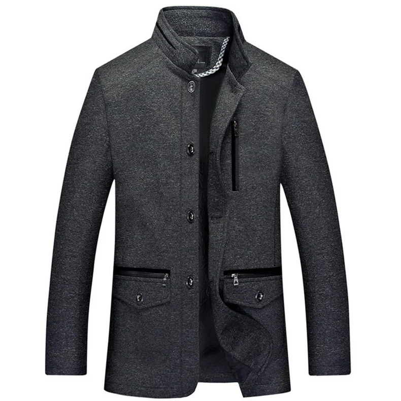 ISurvivor мужские куртки и пальто Jaqueta Masculina, мужские повседневные Модные приталенные Смарт повседневные зимние куртки большого размера
