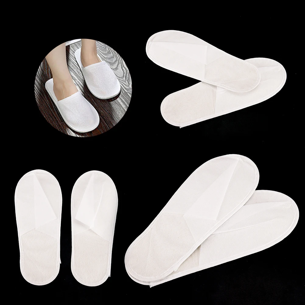 1Pair Disposable Slippers For Children Kids Salon Hotel SPA Shipper