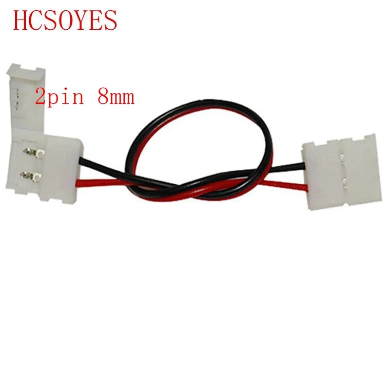 5 шт. 2pin 3pin/4pin /5pin/6pin 8 мм/10 мм/12 мм двойной зажим Соединительный кабель для