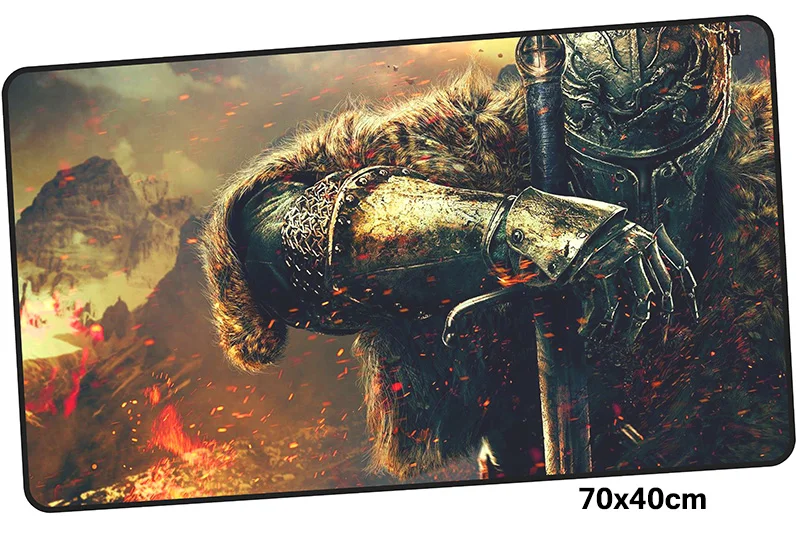 Коврик для мыши dark souls, геймер, 700x400 мм, коврик для мыши notbook, большой игровой коврик для мыши, большой куполообразный коврик для мыши, стол для компьютера, padmouse