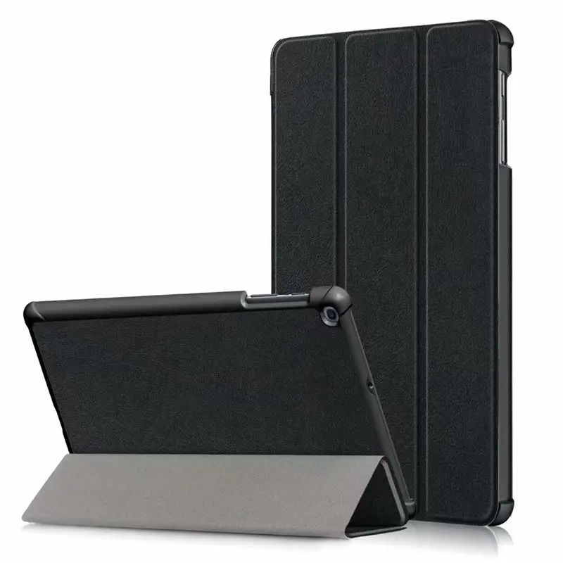 Чехол для Samsung Galaxy Tab A SM-T510 SM-T515 T510 T515 планшет поддерживает автомобильный чехол для Tab 10," планшет - Цвет: black