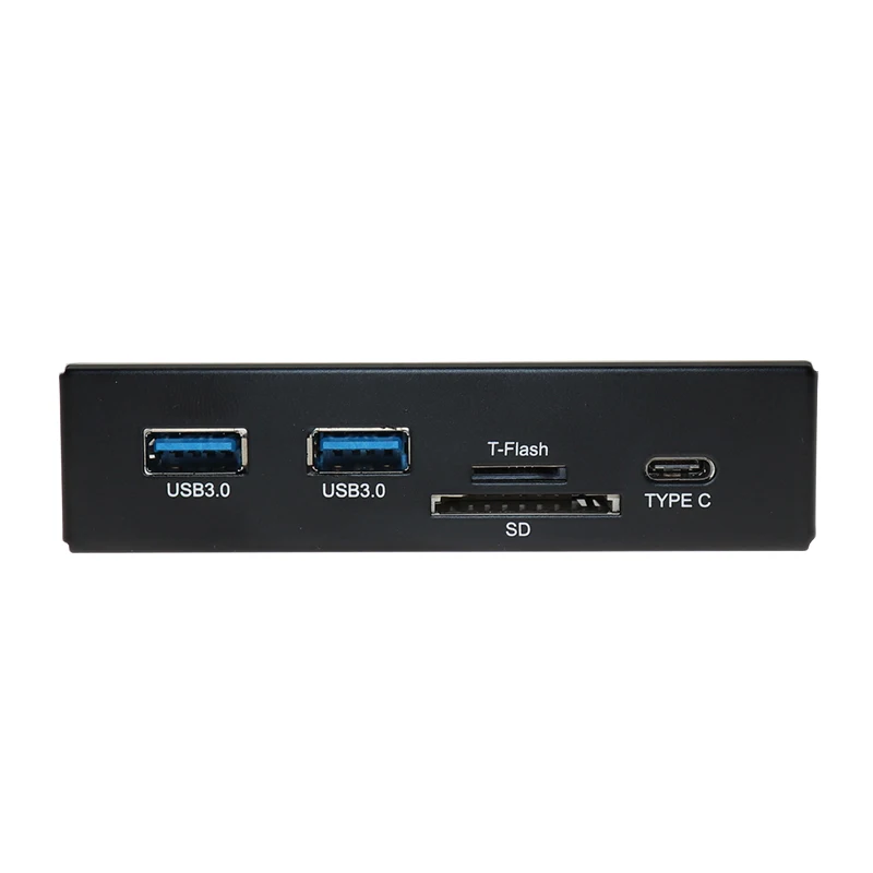 Фронтальная панель с гибким диском USB 3 1 TYPE C встроенный считыватель usb хаб 20