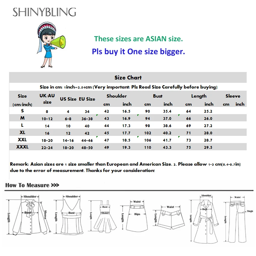 Size Chart For T SHIRT new