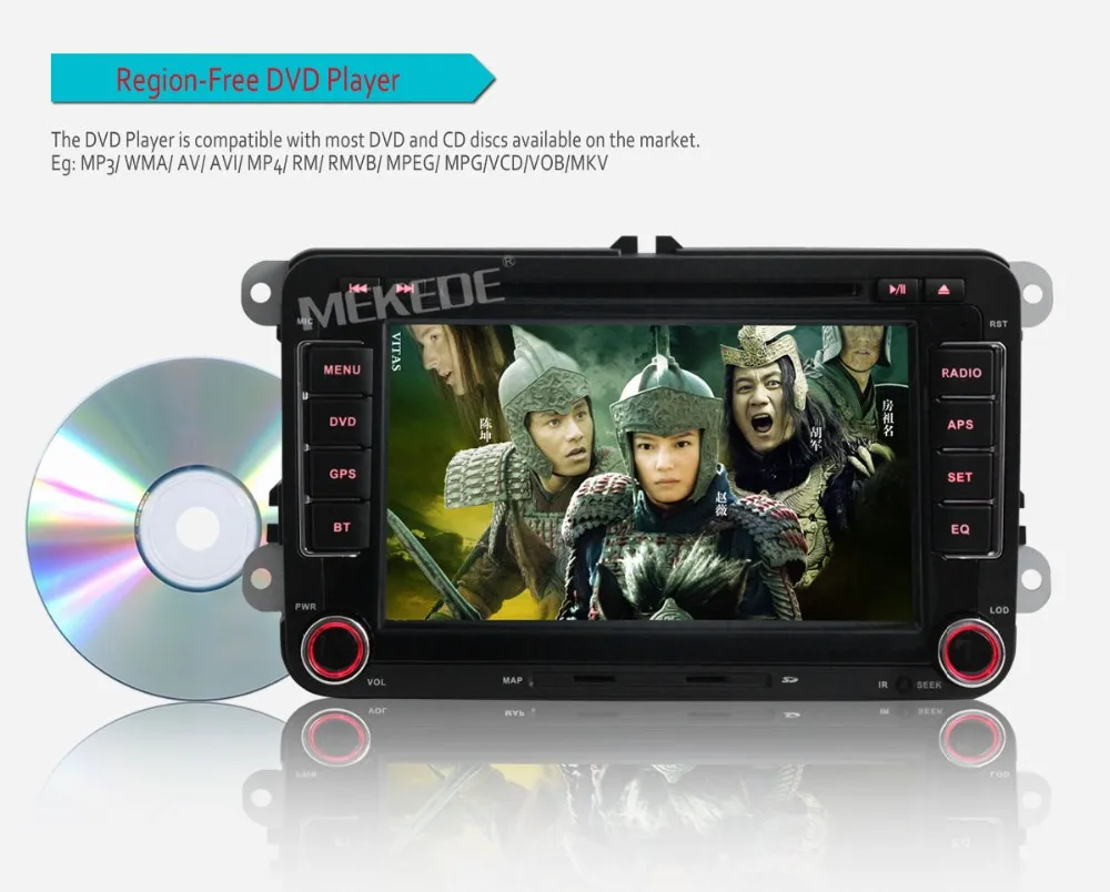 2Din автомобиль dvd gps навигация для VW Volkswagen Bora Jetta Golf 5 6 Tiguan Passat CC Polo Caddy Sharan Amarok со Встроенным Canbus