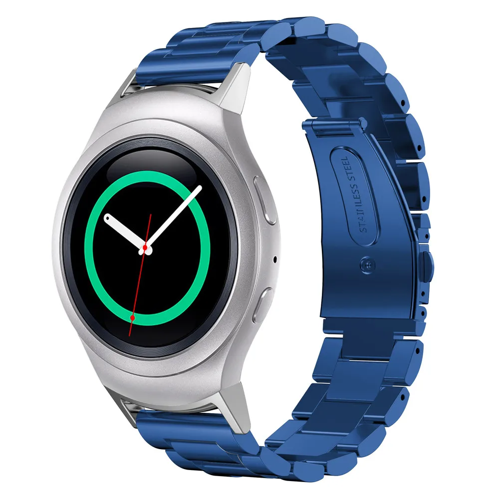 Ремешок для наручных часов из нержавеющей стали + коннектор Samsung Gear S2 RM 720 сменный
