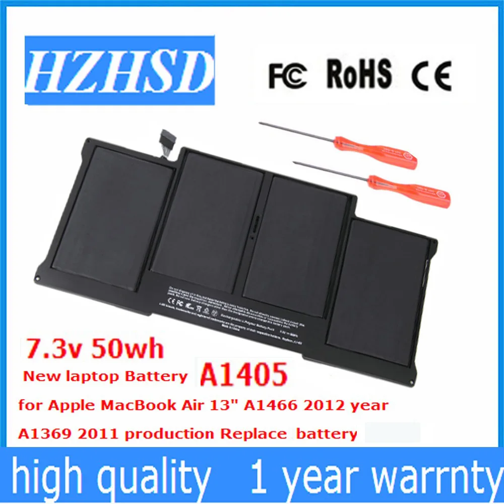 7 3 v 50wh новый оригинальный A1405 Аккумулятор для ноутбука Apple MacBook Air 13 &quotA1466 2012 год A1369