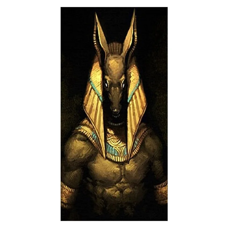 

2016 Custom Ancient Egypt God&Anubis Background Printed Soft Bamboo Fiber Towels/Drying Bath Drying Washcloth_Size:35CMX70CM