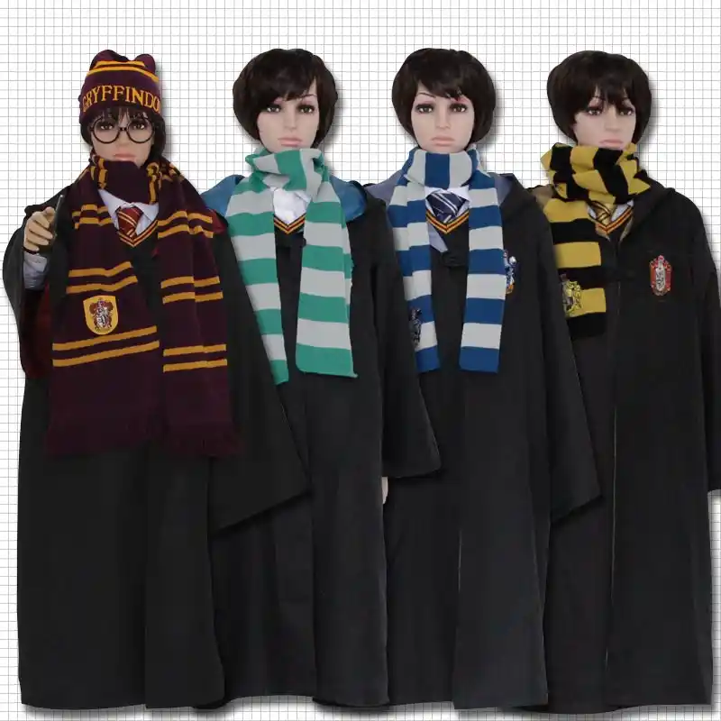 Milky Way Anime Robe Adult Harri Slytherin Uniform Potter Cosplay Costume Gryffindor Ravenclaw Hufflepuff Clothes Magic Wand Movie Tv Costumes Aliexpress
