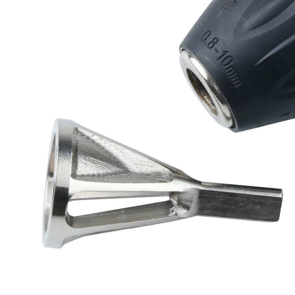Tire Repair Tools Stainless Steel External Chamfer Tool Drill Bit Remove Burr Silver chuck drill bit car deburring tool 02