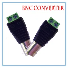 50 шт./лот DC разъем питания BNC разъем переходник с разъёмом типа «мама» для постоянного тока для видеонаблюдения IP камера источник питания Аксессуары для видеонаблюдения