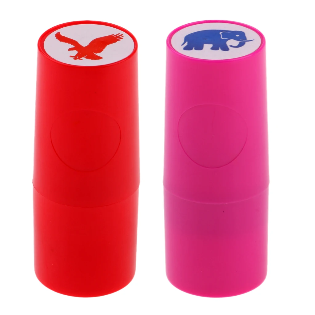 2Pcs Colorfast Golf Ball Stamp Symbol Marker Impression Seal for Golfer Fan Golf Ball Stamper Stamp Golf Ball Marker