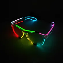 Сумасшедшая распродажа крутая Мода светодиодный Оски с подсветкой оттенки мигающие рейв Свадебная вечеринка индивидуальные спортивные очки
