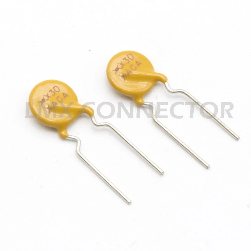 

50PCS PPTC Resettable Fuse 72V 0.4A 400mA Pitch 5mm DIP Type