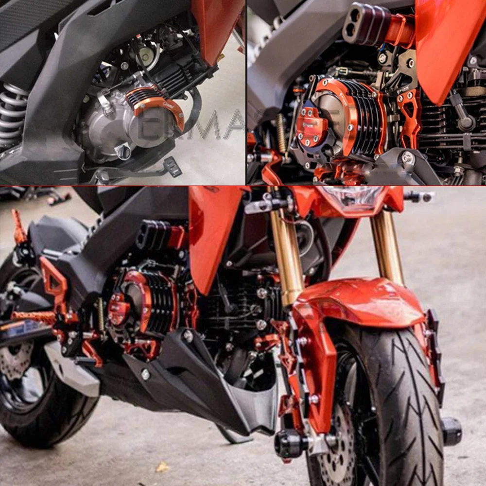 CNC алюминиевый защитный чехол для мотоцикла защита двигателя комплект Кавасаки