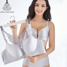 Плюс Размеры бюстгальтер бесшовный бюстгальтер и трусики для Для женщин бюстгальтеры и комплекты белья пуш-ап бюстгальтер Краткие наборы большой Размеры чашки бюстгалтербелье женское лифчикбюстгальтерженское бельетрус